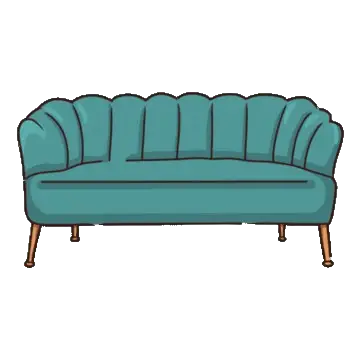 pngtree turquoise color sofa vector png image 6212173 removebg preview